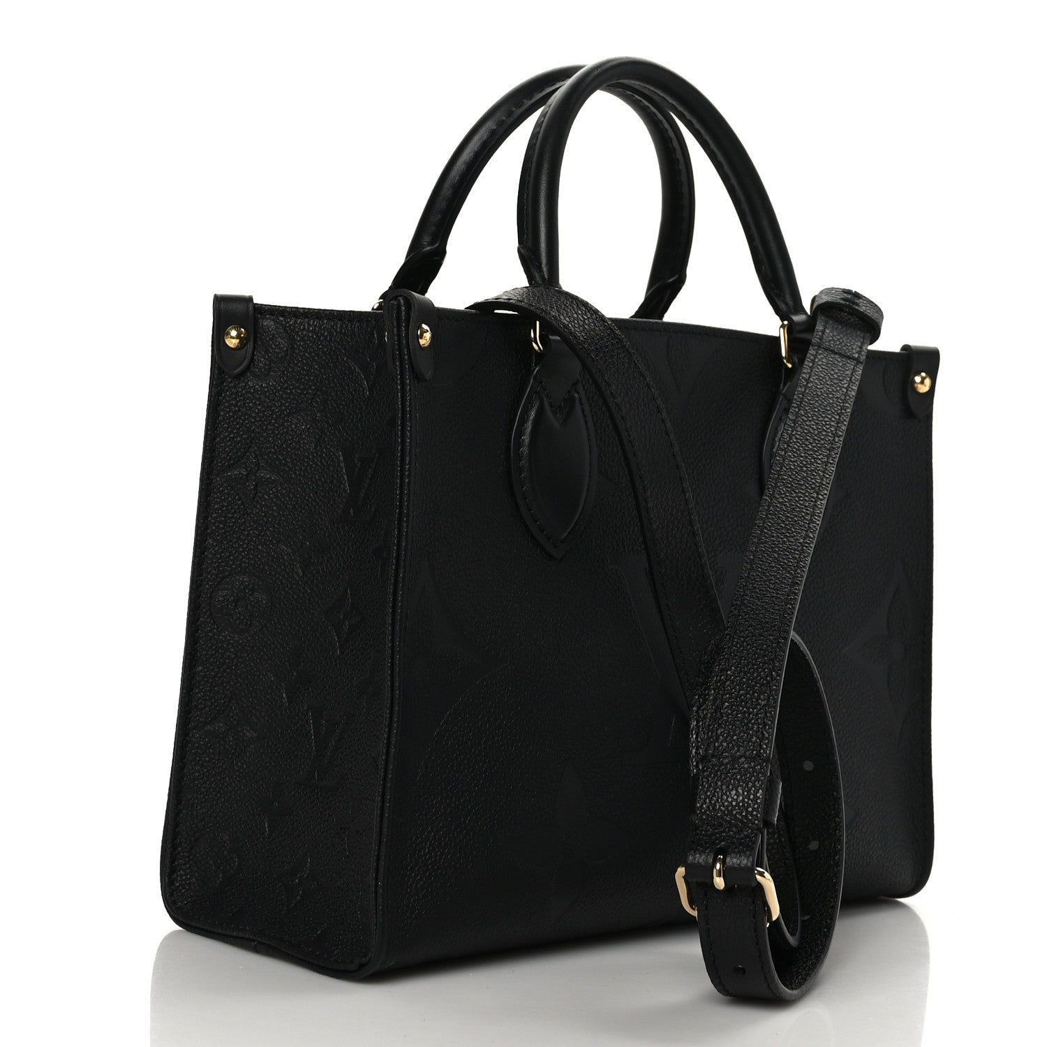 Louis Vuitton Empreinte Monogram Giant Onthego PM Black 3 of 8