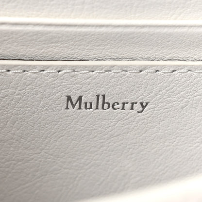 Mulberry Grained Calfskin Small Amberly Top Handle Crossbody White 6 of 10