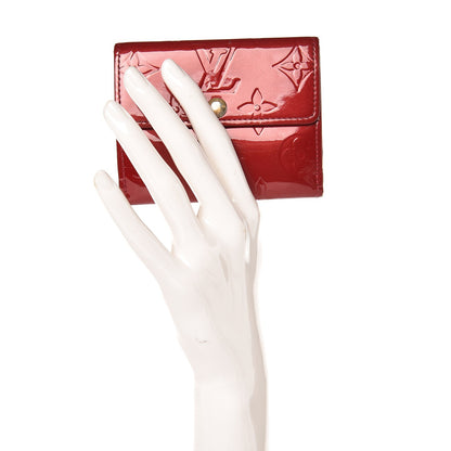 Louis Vuitton Vernis Ludlow Wallet Pomme D'Amour 2 of 14