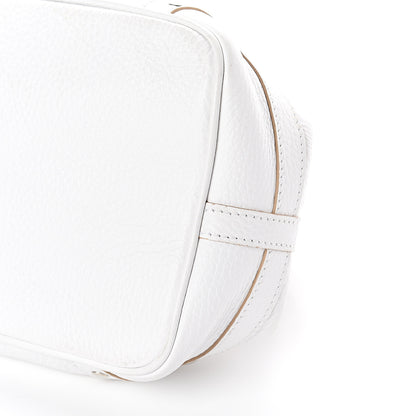 Burberry Grainy Calfskin Top Handle Bag White 8 of 8