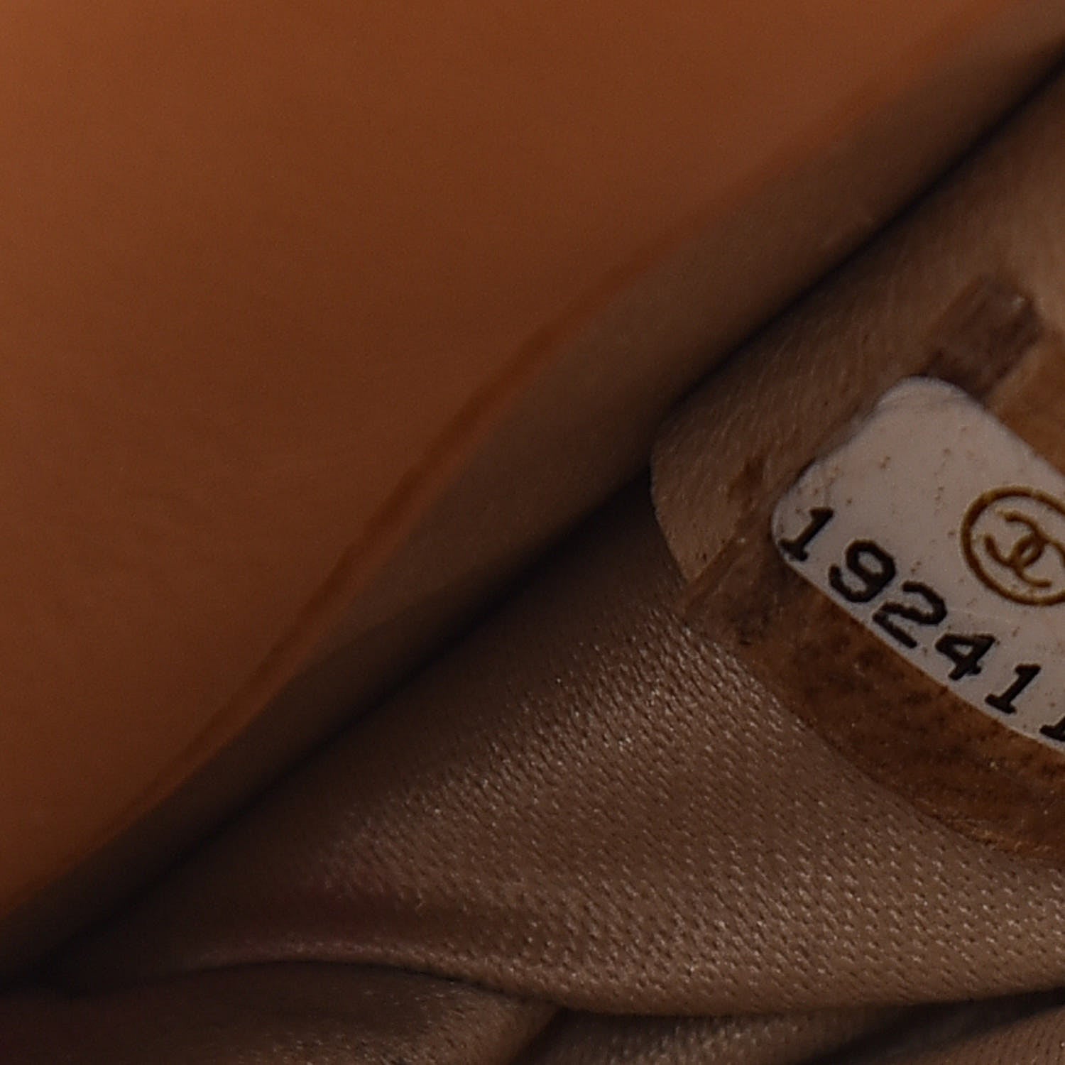 Chanel Lizard Golden Class Wallet on Chain WOC Orange 7 of 17