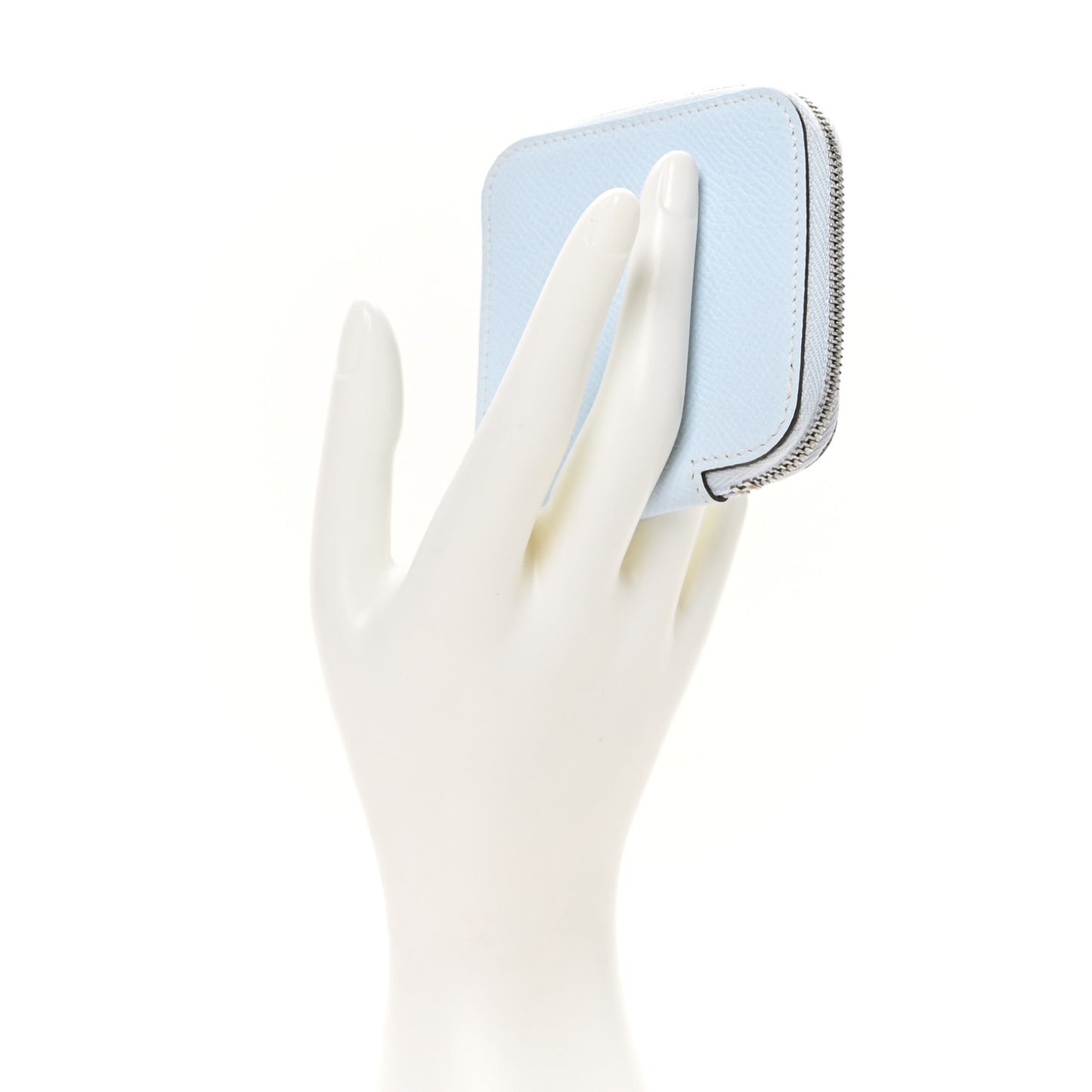 Epsom Silk'In Coin Purse Bleu Brume