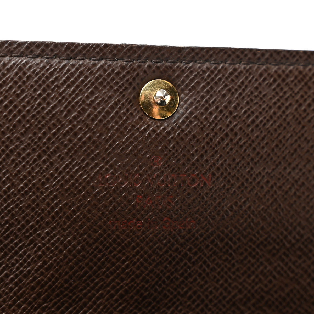 Louis Vuitton Damier Ebene Sarah Wallet 6 of 12