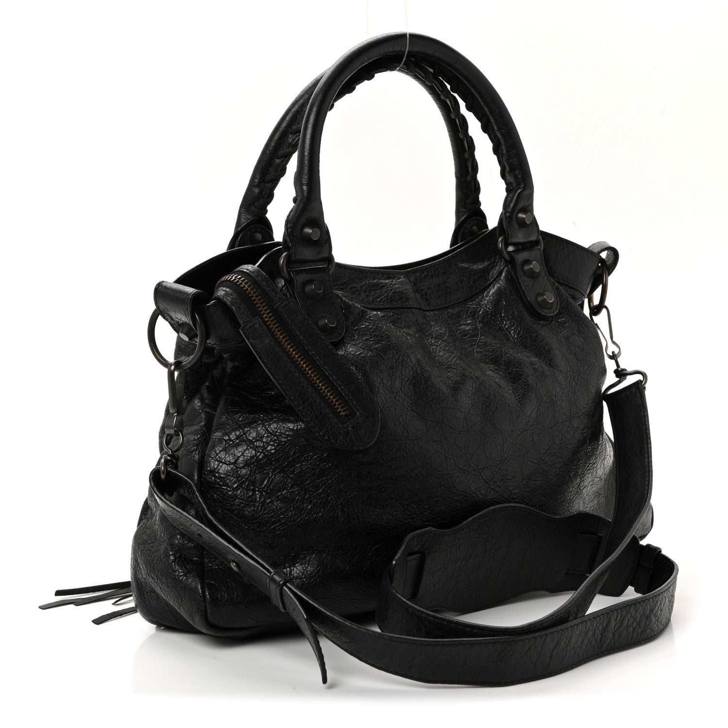 Balenciaga Agneau Classic Hardware Town Black 3 of 10