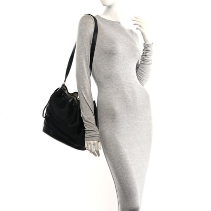 Hermes Crinoline Evercalf Market Bag 28 Black 2 of 8