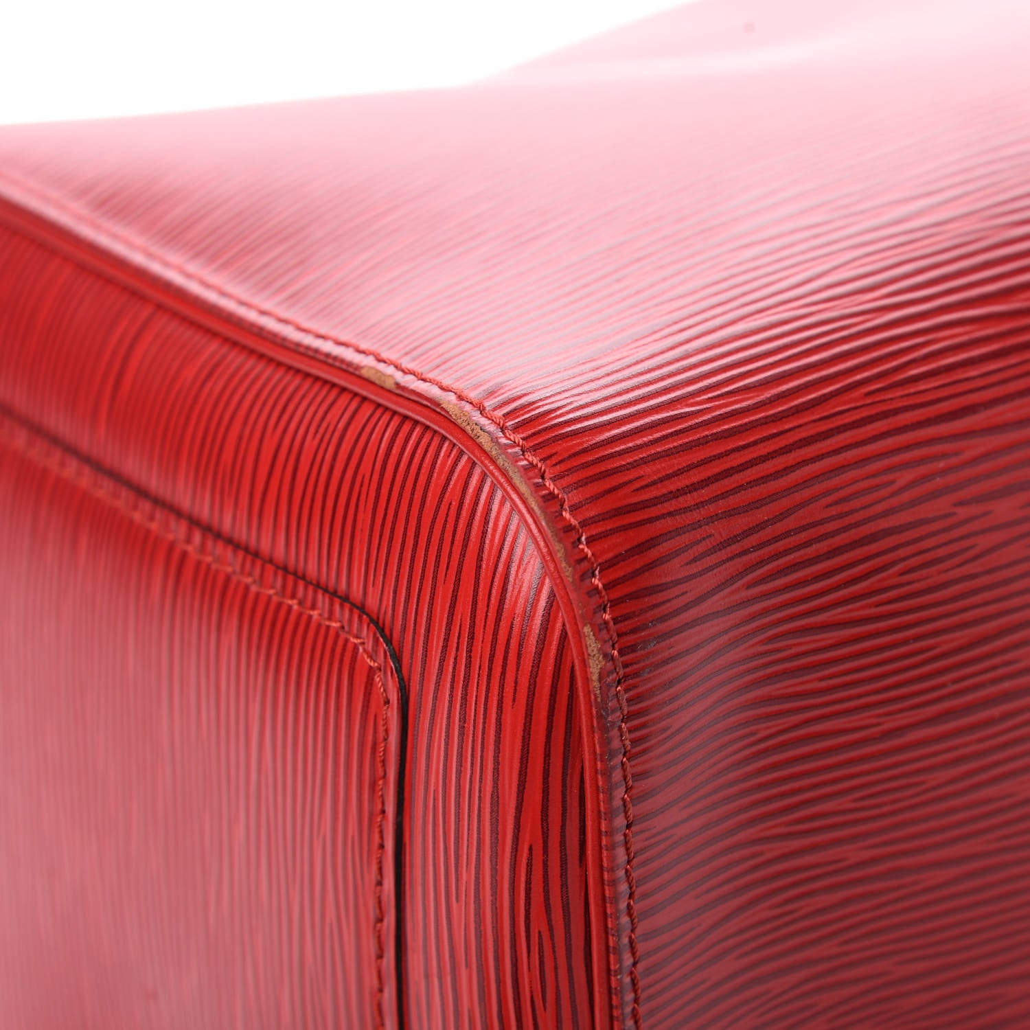 Louis Vuitton Epi Keepall 45 Castillan Red 11 of 16