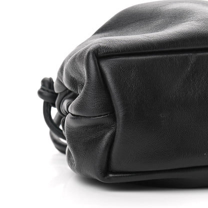 Mansur Gavriel Lambskin Mini Cloud Clutch Black Flamma 8 of 9