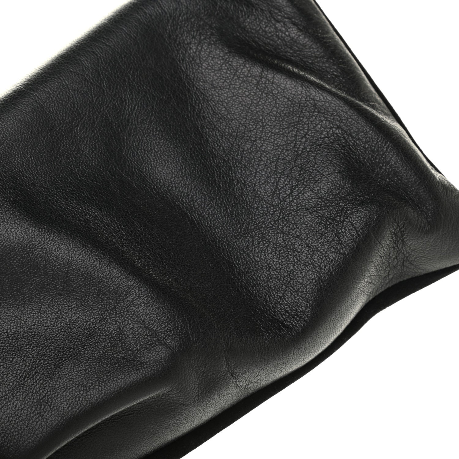 Jimmy Choo Calfskin Chandra Clutch Black 11 of 11