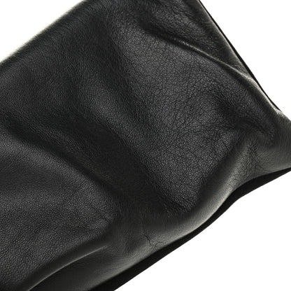 Jimmy Choo Calfskin Chandra Clutch Black 11 of 11