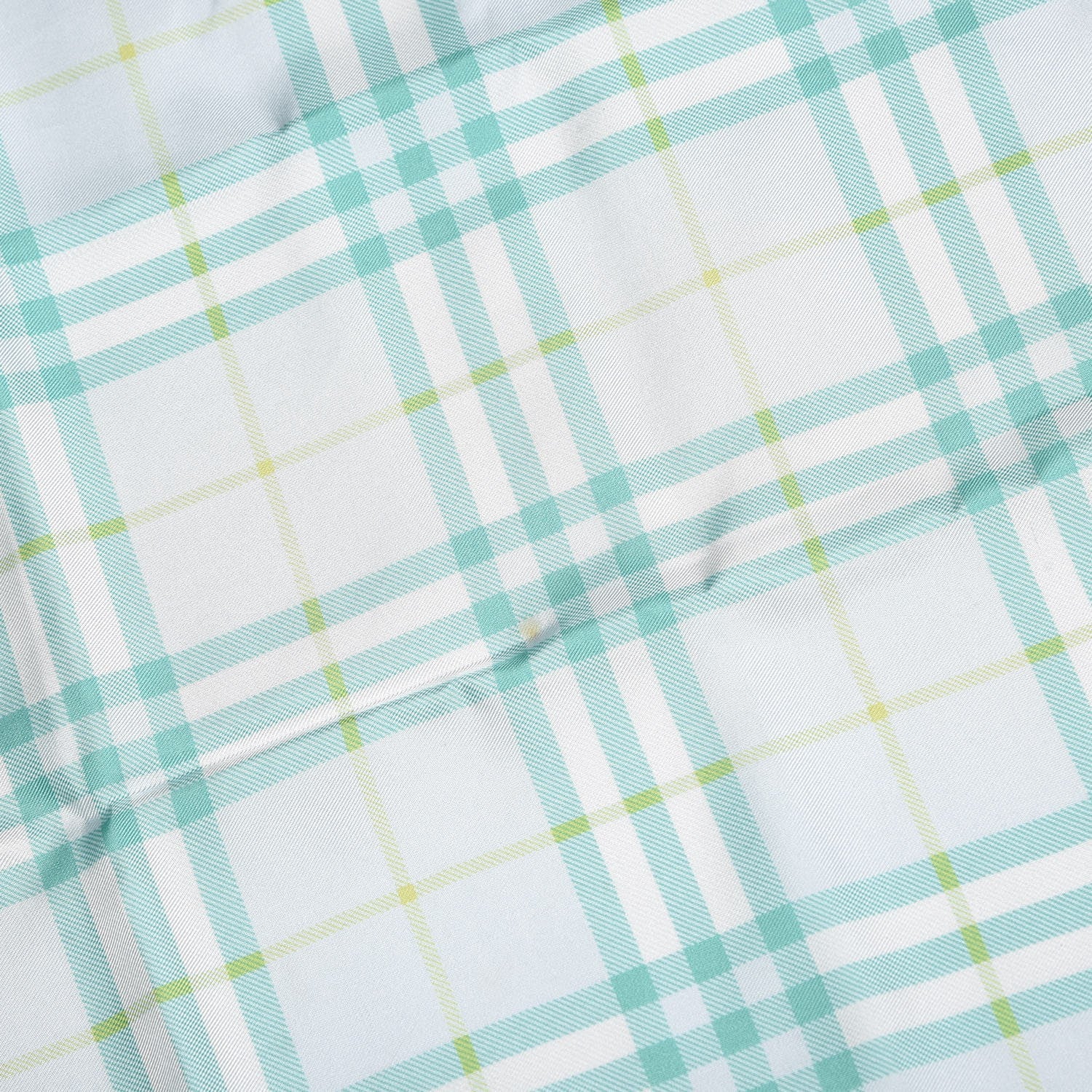 Burberry Silk Check Scarf Green 9 of 20