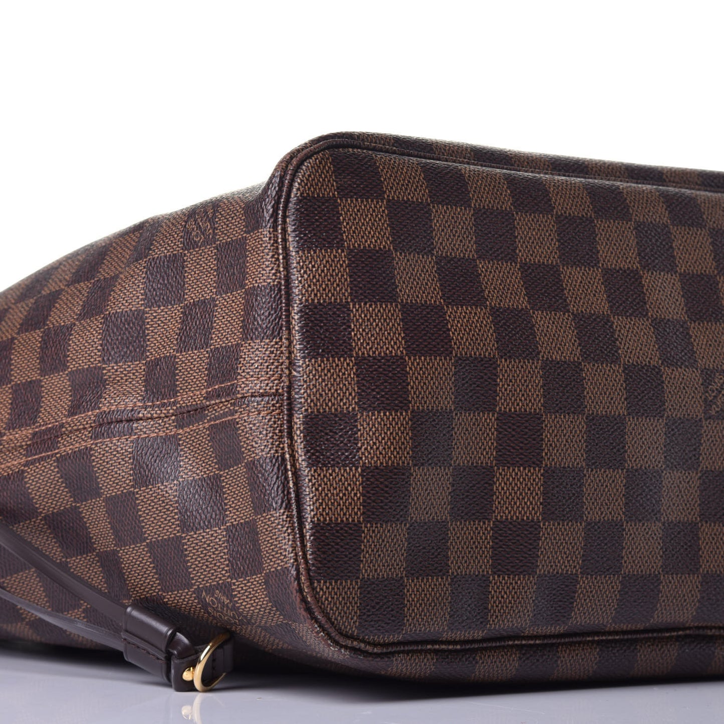 Damier Ebene Neo Neverfull MM Rose Ballerine