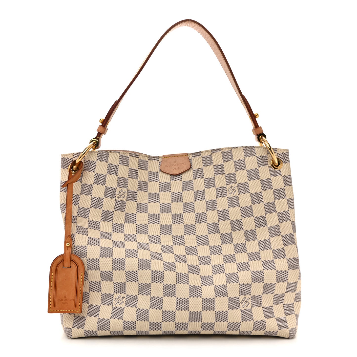 Damier Azur Graceful PM Rose Ballerine