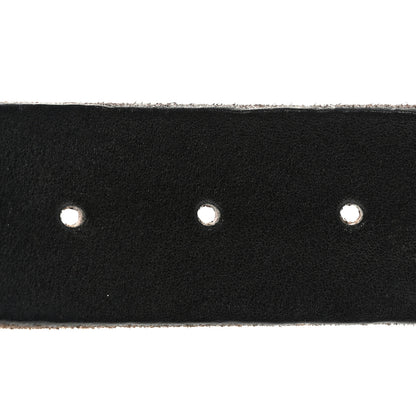 Gucci Calfskin Brass Feline Buckle Belt 85 34 Black 4 of 5