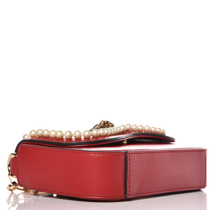 Gucci Nappa Embellished Mini Broadway Bag Hibiscus Red 4 of 7