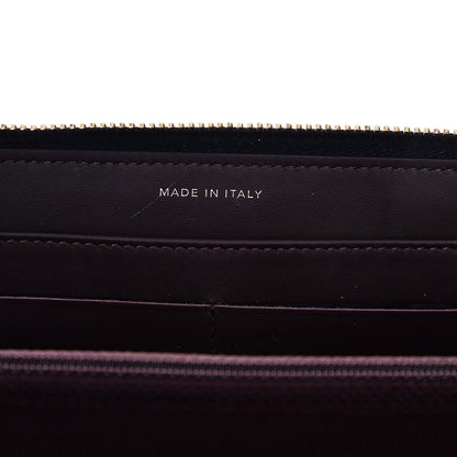 Chanel Caviar Quilted Large Gusset Zip Around Wallet Black 7 of 8