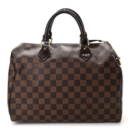 Louis Vuitton Damier Ebene Speedy 30 1 of 14