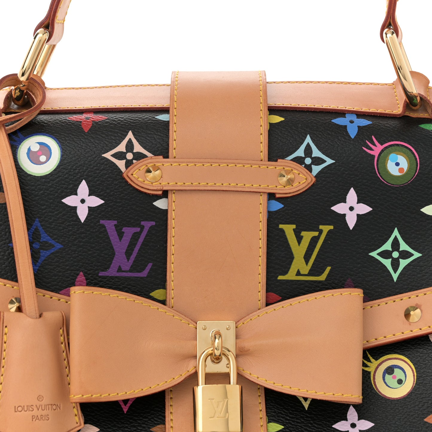 Monogram Multicolor Murakami Eye Love You Black