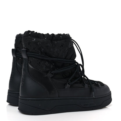 Jimmy Choo Nylon Wanaka Ankle Boots 39.5 Black 4 of 7
