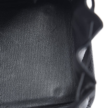 Hermes Taurillon Clemence Birkin 35 Black 40 of 40