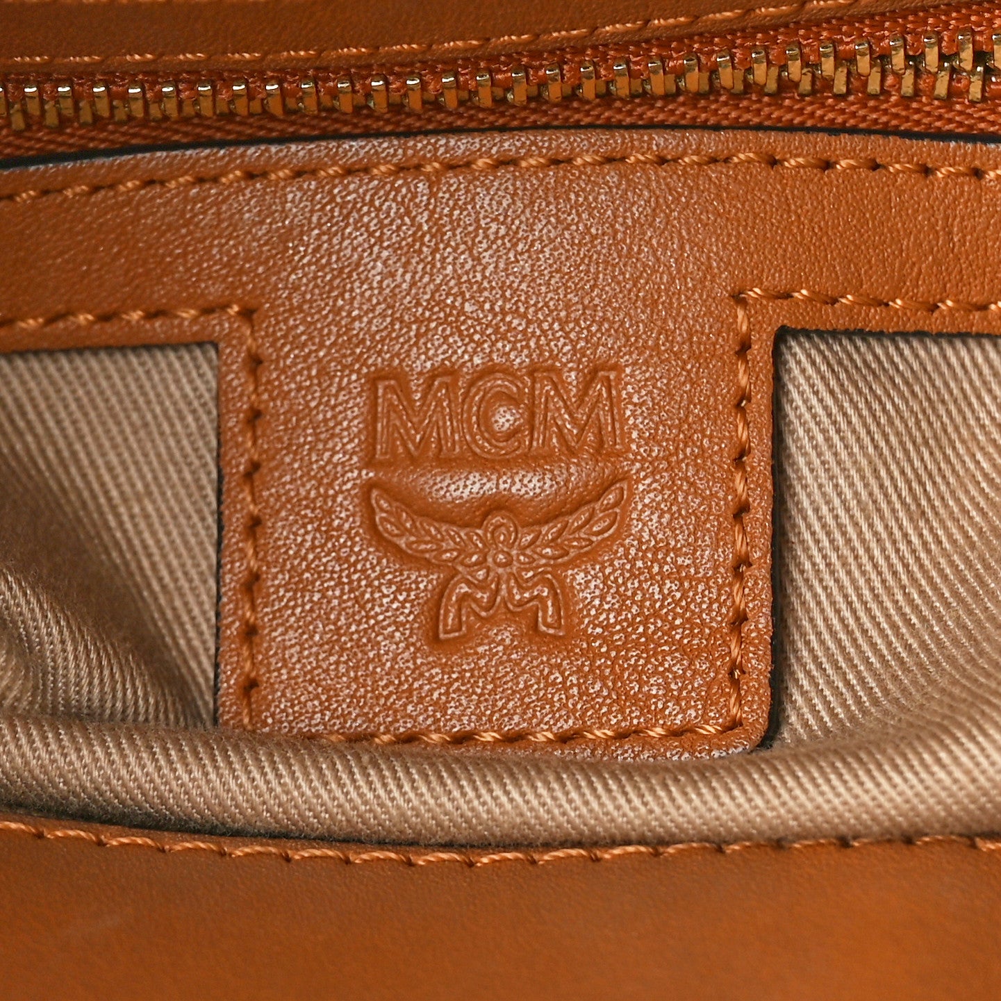 Visetos Small Essential Backpack Cognac