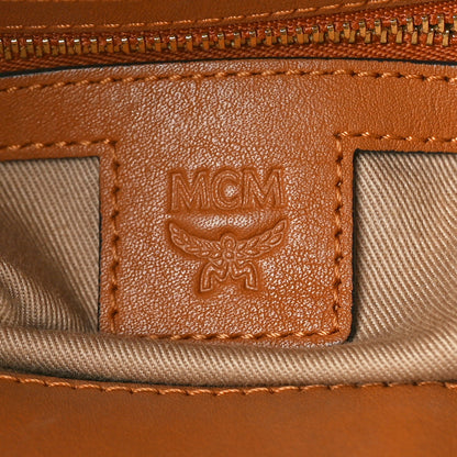 MCM Visetos Small Essential Backpack Cognac 6 of 14