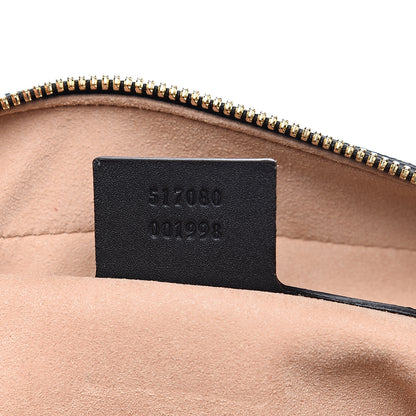 Gucci Suede Patent Web Small Ophidia Shoulder Bag Hibiscus Red Black 6 of 9