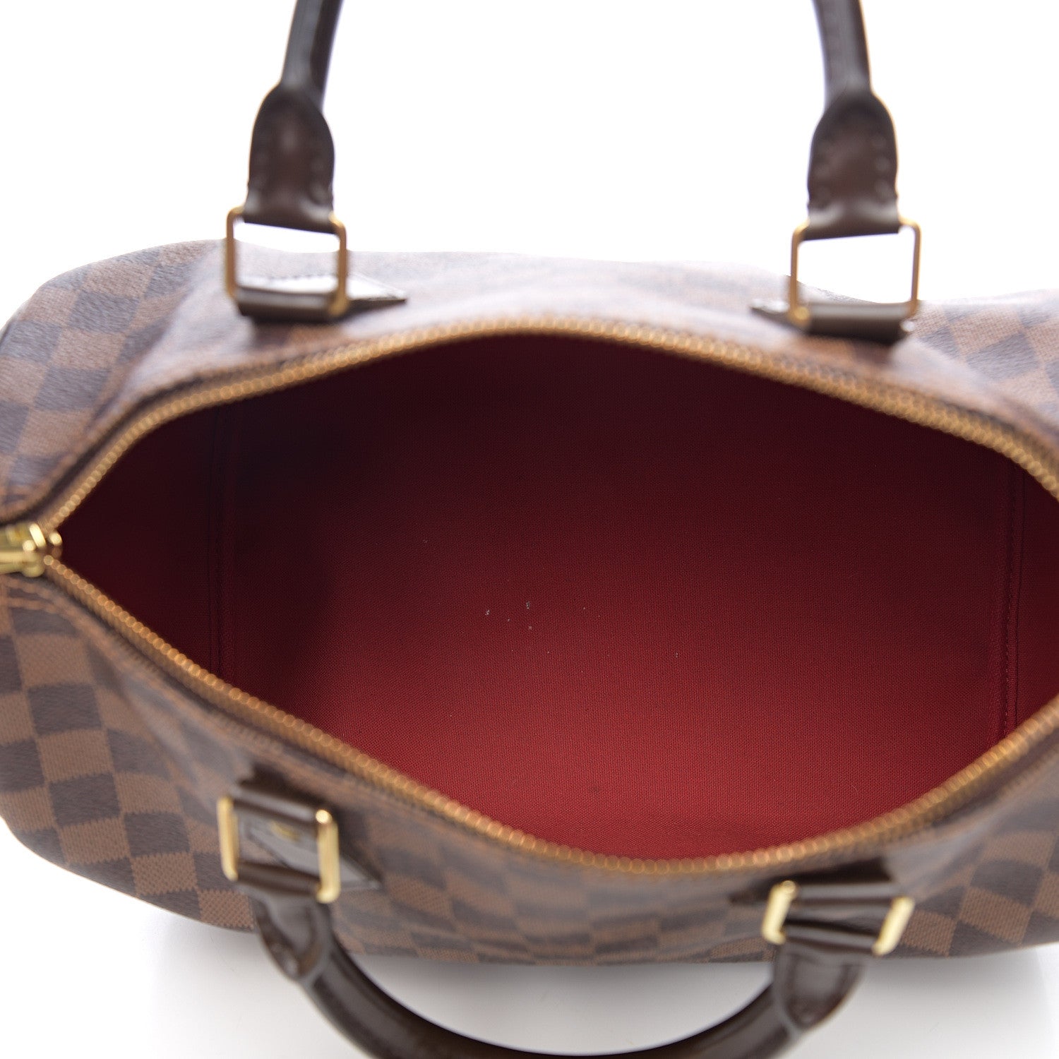 Louis Vuitton Damier Ebene Speedy 30 4 of 10
