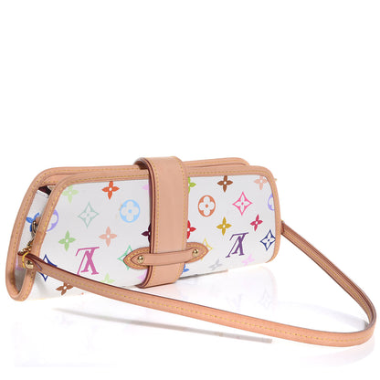 Louis Vuitton Monogram Multicolor Shirley White 3 of 7