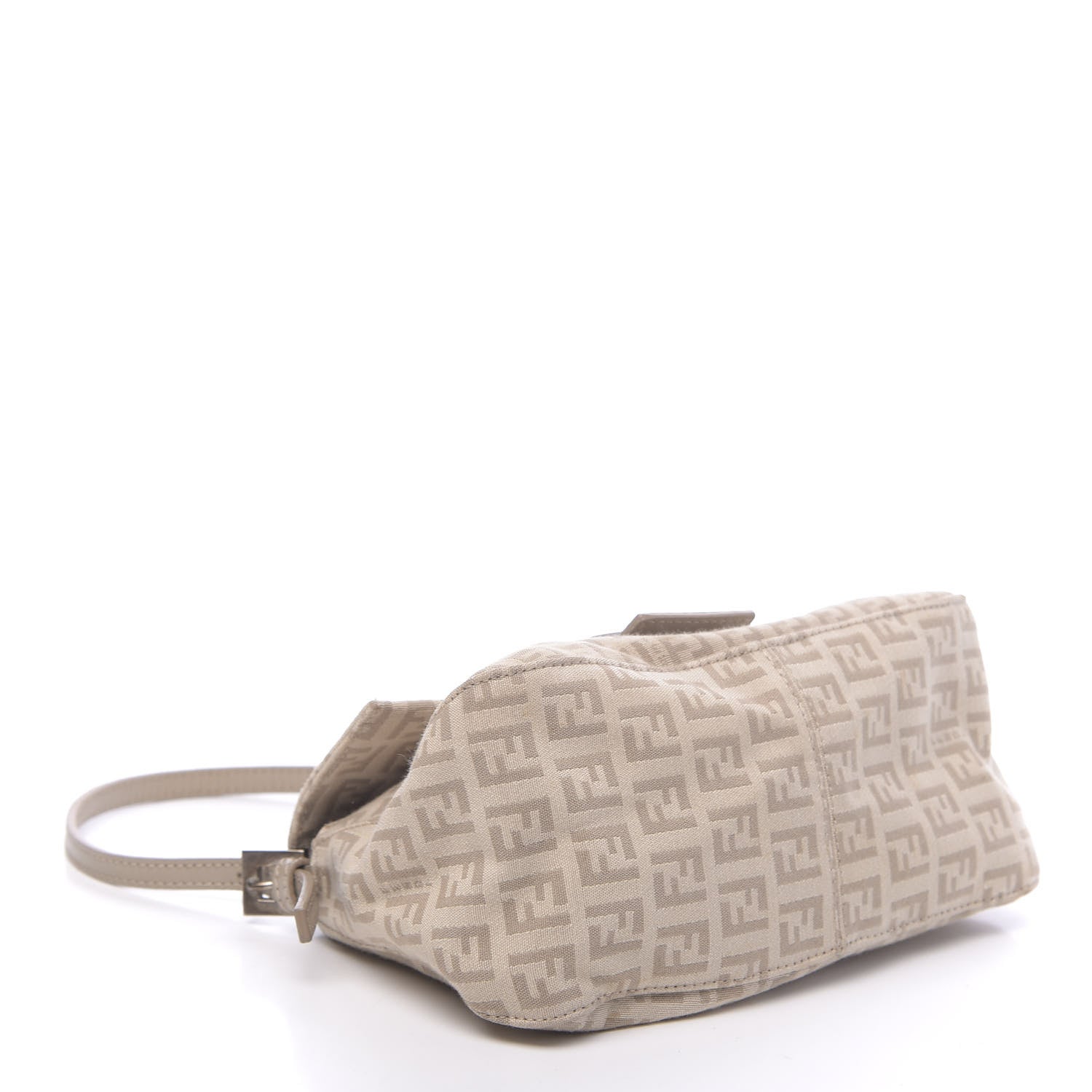Fendi Zucchino Cuoio Mini Mama Baguette Beige Tortora Pietra 4 of 11