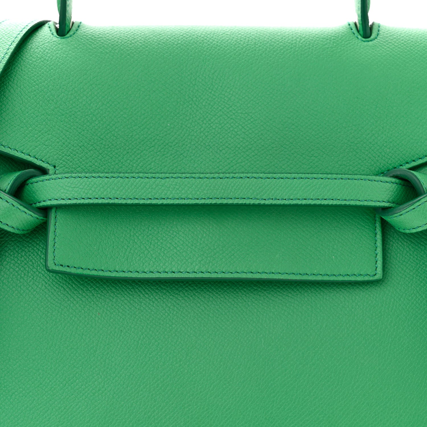 Celine Grained Calfskin Micro Belt Bag Pop Green 9 of 12