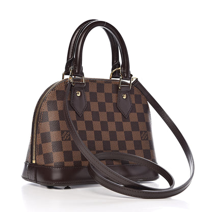 Louis Vuitton Damier Ebene Alma BB 3 of 9