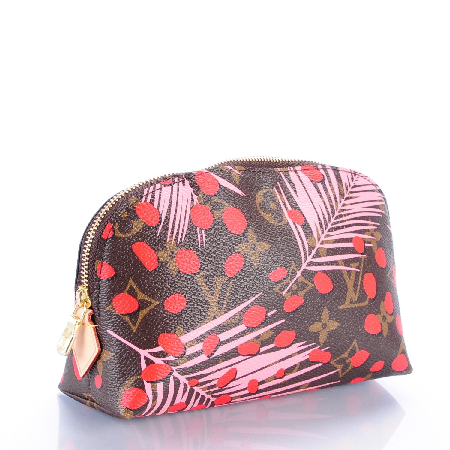 Louis Vuitton Monogram Jungle Dots Cosmetic Pouch Sugar Pink Poppy 3 of 7