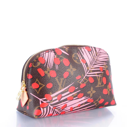 Louis Vuitton Monogram Jungle Dots Cosmetic Pouch Sugar Pink Poppy 3 of 7