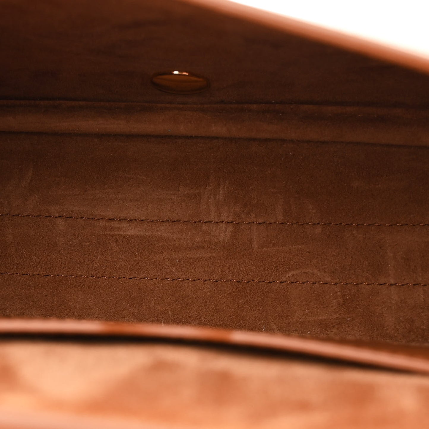 Box Calfskin Medium Bobby Flap Dark Tan