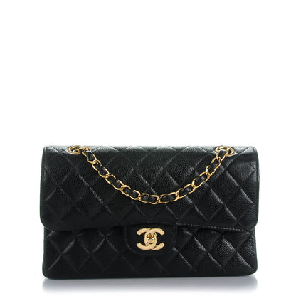 Chanel Caviar Quilted Small Double Flap Black 1 of 8