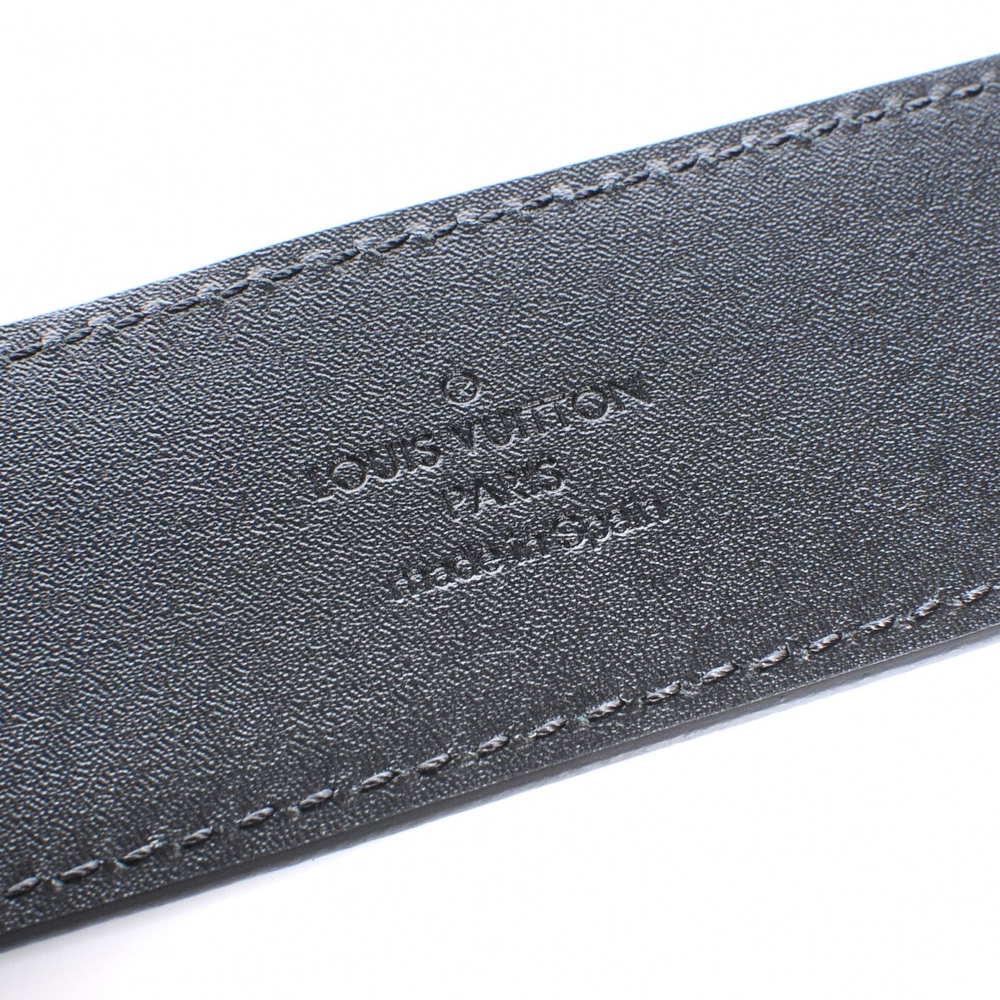 Damier Graphite LV Initiales Belt 85 34