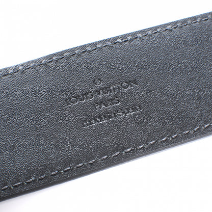 Louis Vuitton Damier Graphite LV Initiales Belt 85 34 5 of 6