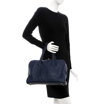 Hermes Taurillon Clemence Victoria II 35 Bleu Nuit 2 of 8