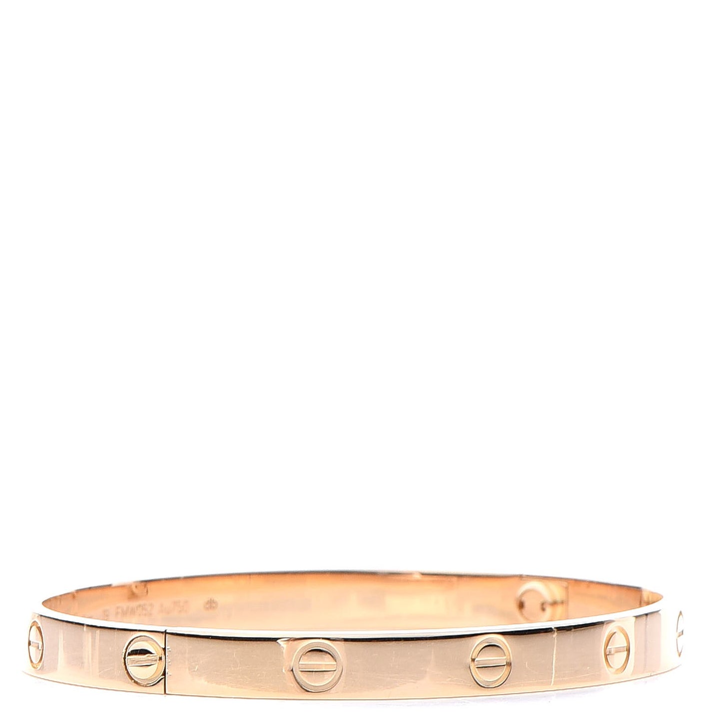 18K Yellow Gold LOVE Bracelet 19
