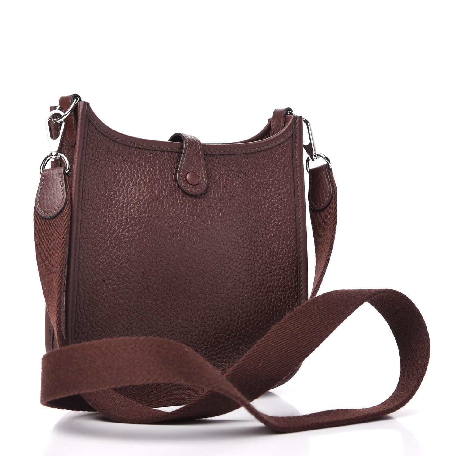 Hermes Taurillon Clemence Evelyne TPM Havane 3 of 10