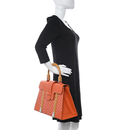 Goyard Goyardine Saigon MM Orange 2 of 13