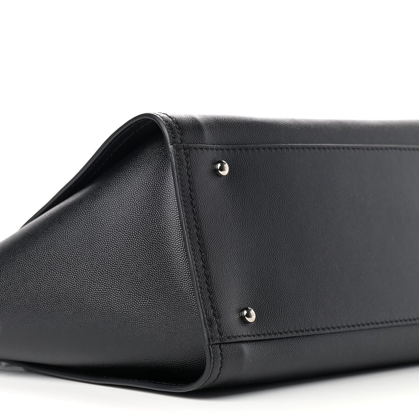 Caviar Small Studded Deauville Tote Black