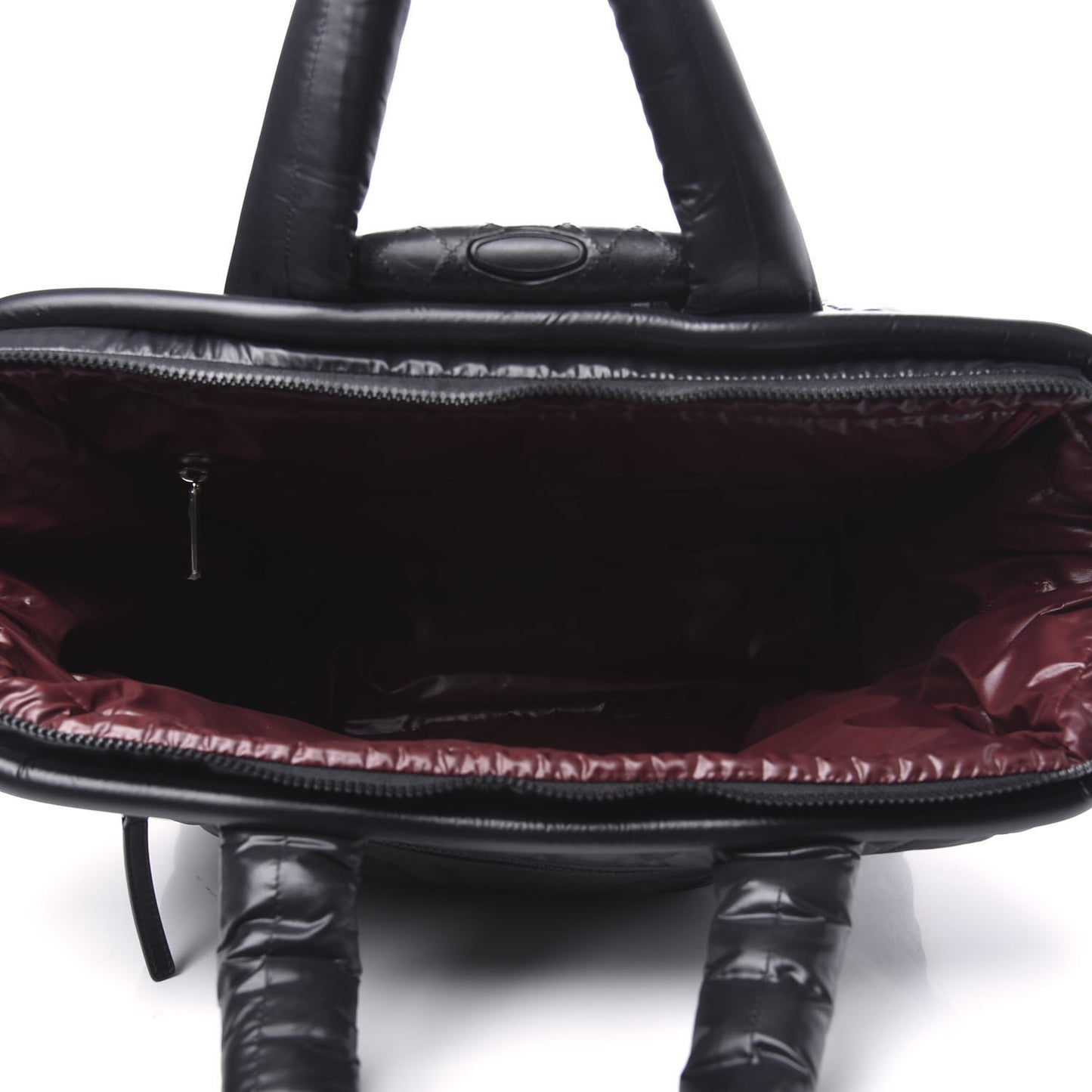 Nylon Quilted Coco Cocoon Trolley Black