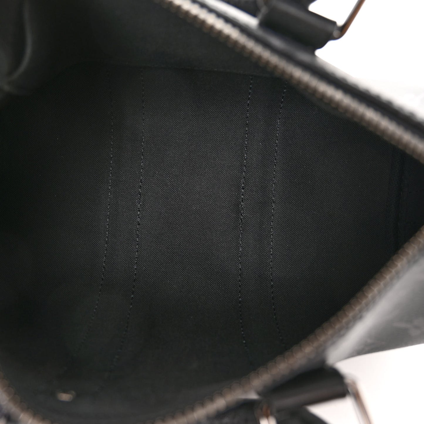 Reverse Monogram Eclipse Keepall XS Black