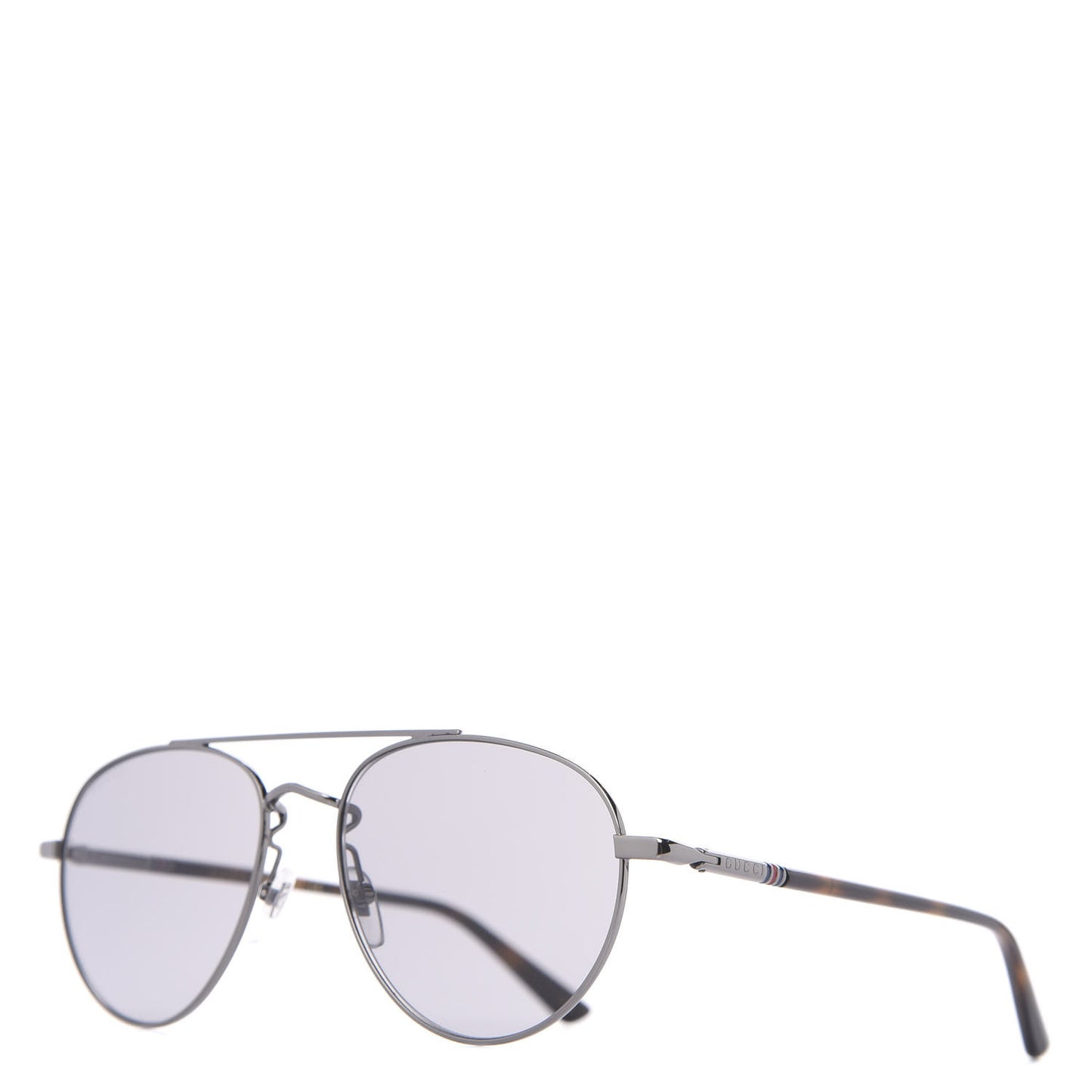 Acetate Aviator Sunglasses GG0447S Silver