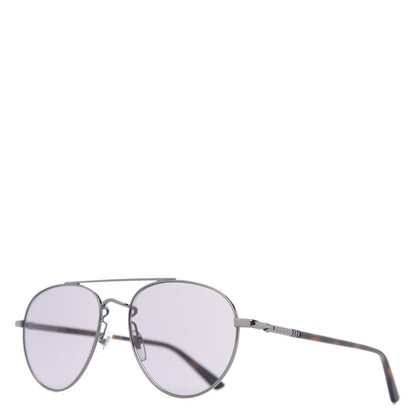 Gucci Acetate Aviator Sunglasses GG0447S Silver 1 of 8