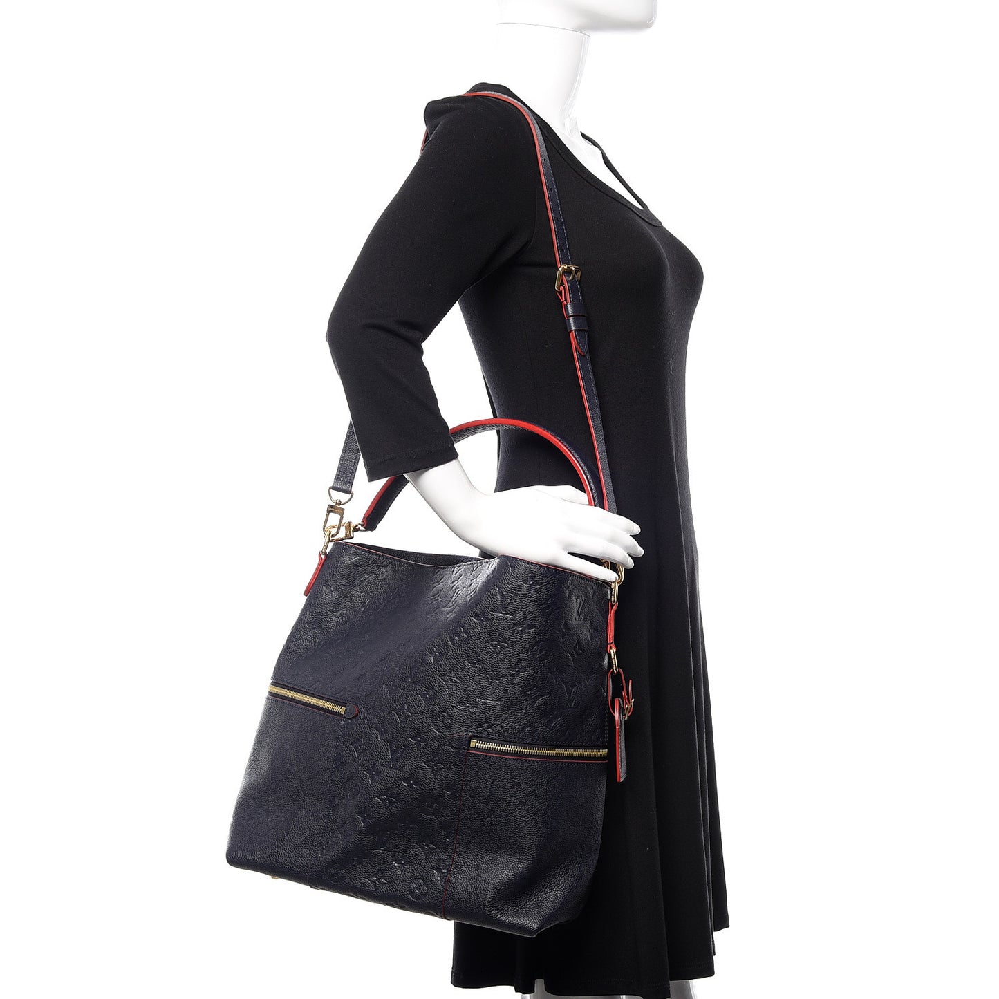 Empreinte Melie Marine Rouge