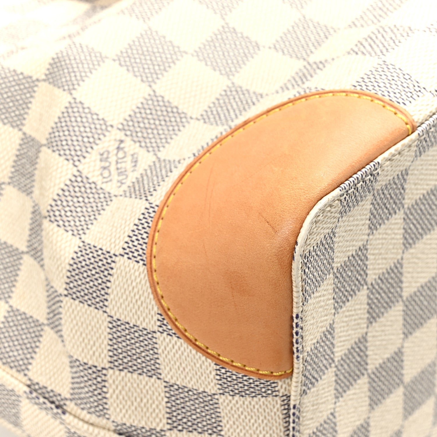 Louis Vuitton Damier Azur Hampstead MM 9 of 10