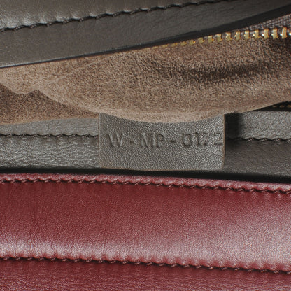 Celine Calfskin and Suede Large Tri-Color Trapeze Granite 5 of 7