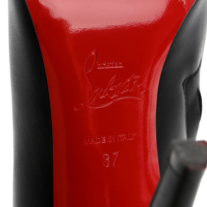 Christian Louboutin Calfskin Belle 100 Ankle Boots 37 Black 8 of 12